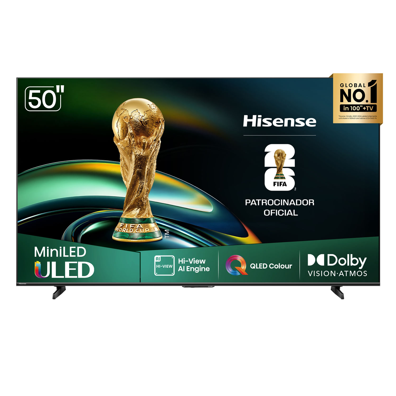 Televisor Hisense 50"" 50U6QV ULED MINILED 4K UHD