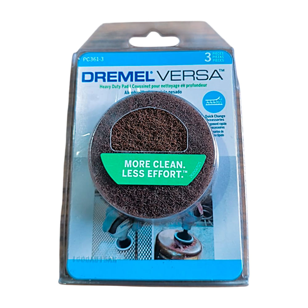 Disco Abrasivo Extrafuerte Versa 2.5 3 Piezas Dremel PC361-3 Disco Abrasivo Extrafuerte Versa 2.5" 3 Pzas. Dremel PC361-3