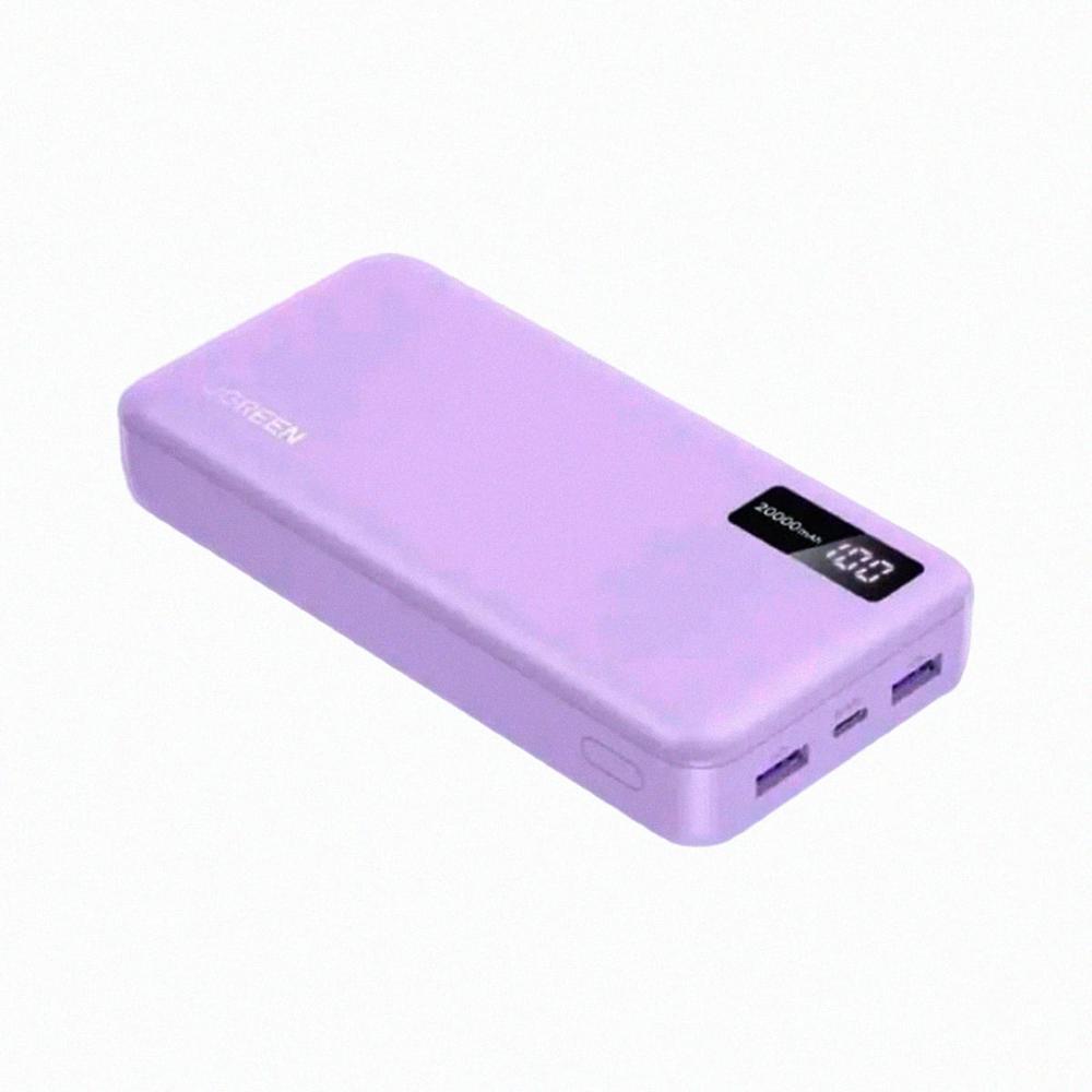 Power Bank UGREEN 20W USB-C bidireccional Lila PB312