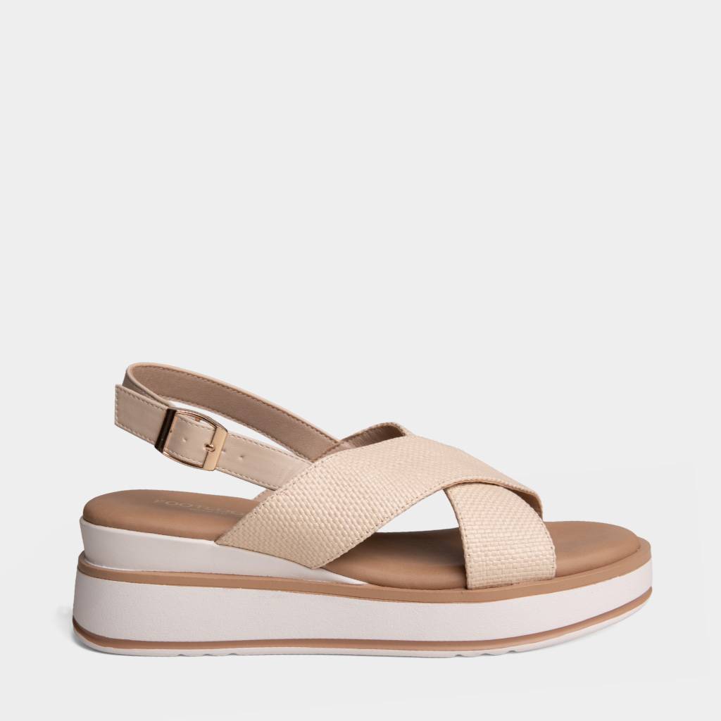 Sandalias Mujer FOOTLOOSE FTL-YQ00028 Crema Talla 36
