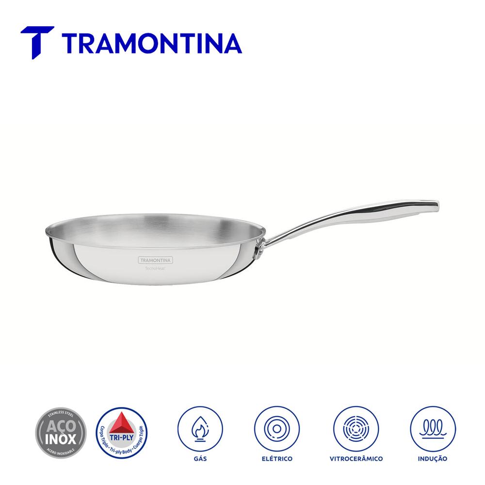 Sartén Tramontina Grano 20cm Acero Inoxidable 1.2 L