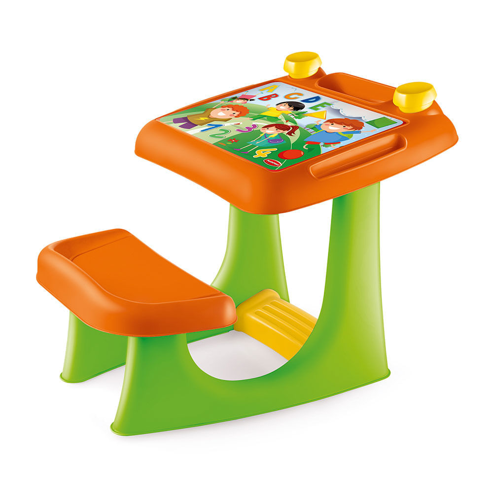 Mesa Infantil Didáctica Verde Polinplast Mesa Infantil Didáctica Verde Polinplast