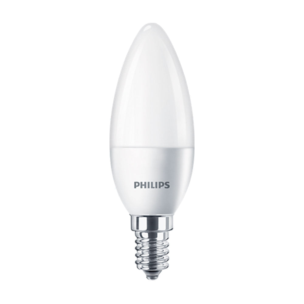 Foco LED Philips Vela Amarillo E14 40W