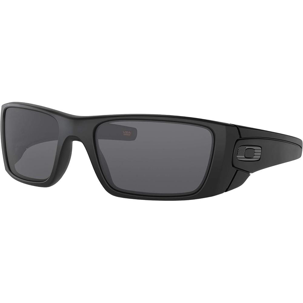 Oakley Fuel Cell OO9096 Gafas de Sol para Hombre | Matte Black Usa Flag / Grey