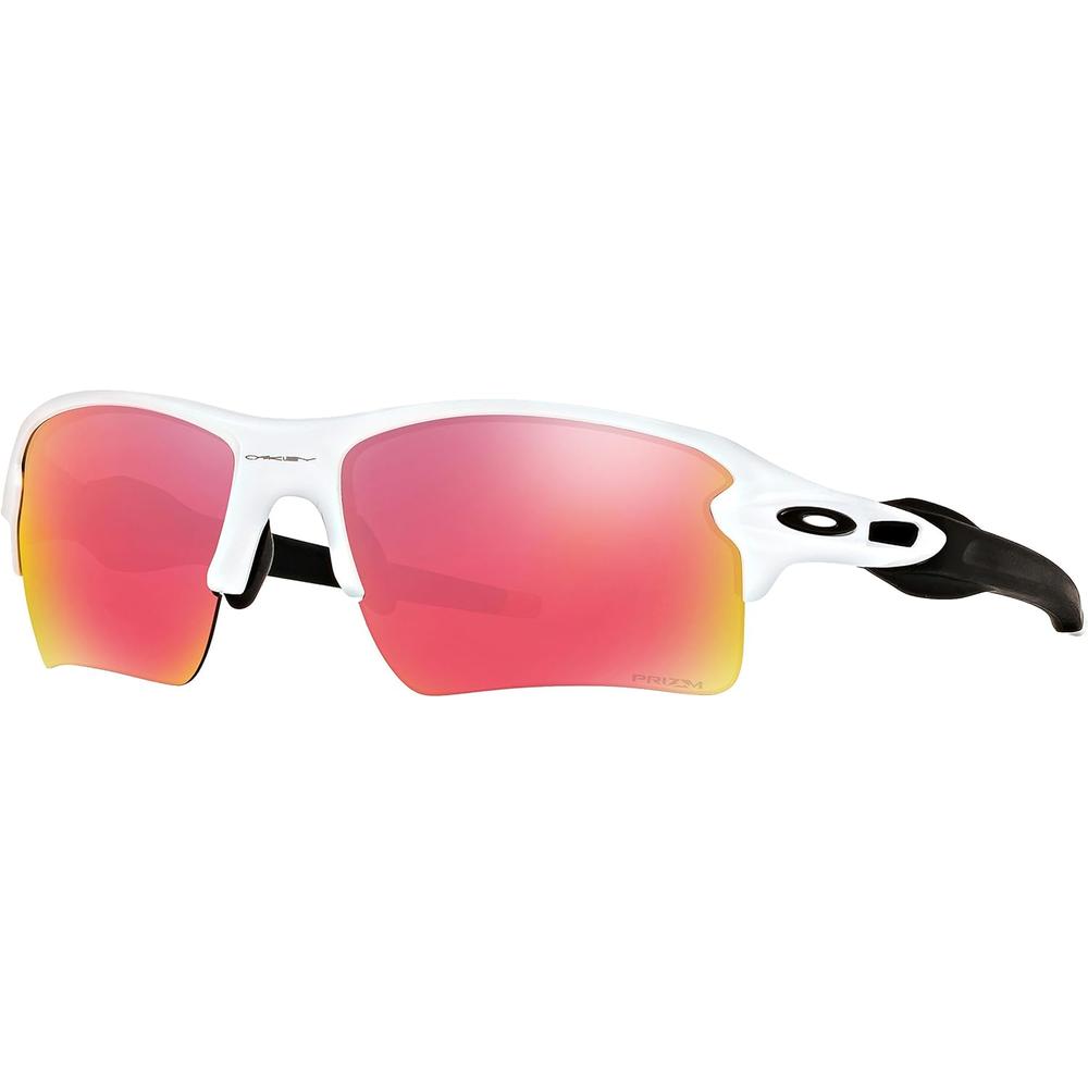 Oakley Flak 2.0 XL OO9188 Gafas de Sol para Hombre | Polished White / Prizm fieeld