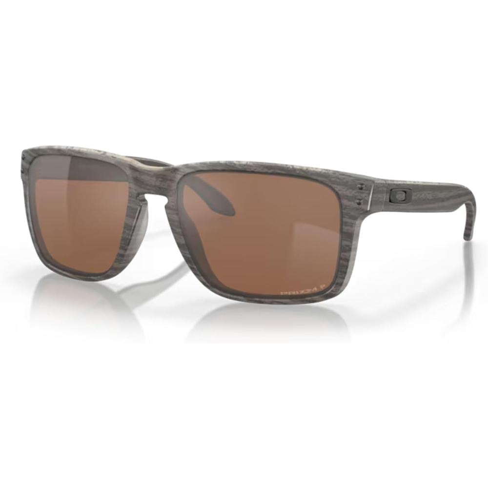 Oakley OO9417 Holbrook XL Gafas de Sol para Hombre y accesorios | Woodgrain / Prizm Tungsten
