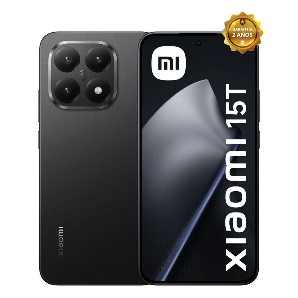 Celular Xiaomi 15T 12GB 512GB Black