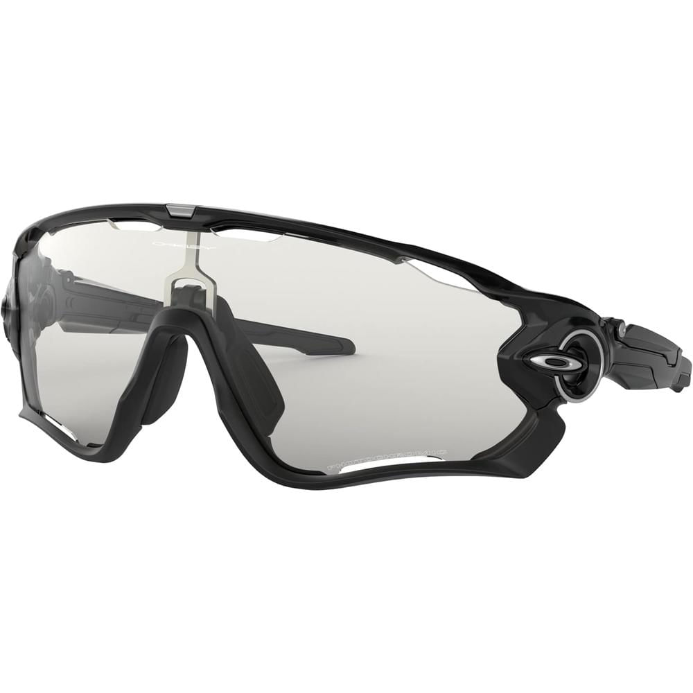 Oakley Jawbreaker OO9290 Gafas de Sol para Hombre | Polished Black / Clear Black Iridium