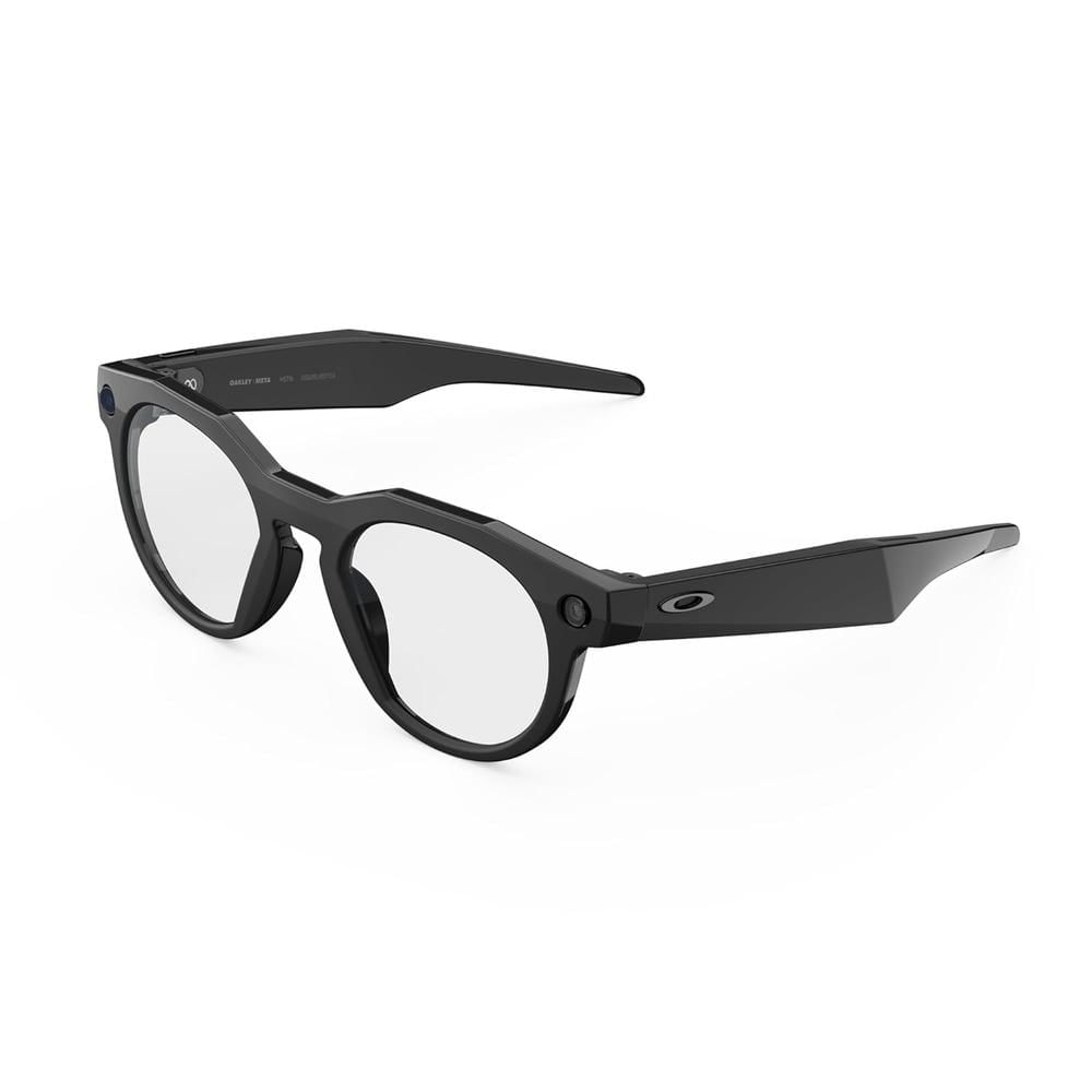 Oakley Meta HSTN Gafas inteligentes para hombre y mujer | Black Frame / Clear Lenses