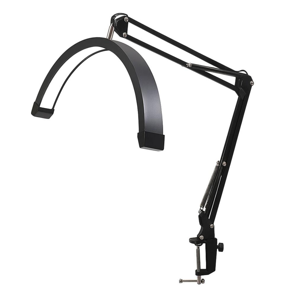 Lámpara LED Media Luna Profesional con Brazo Articulado, 3 Colores y Brillo Ajustable LED-Y9871