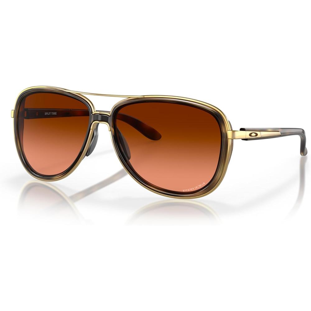 Oakley Split Time OO4129 Gafas de sol para mujer | Brown Tortoise / Prizm Brown Gradient