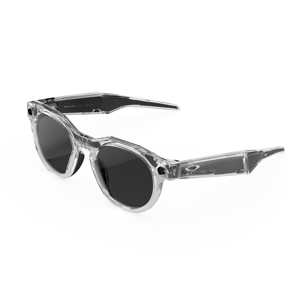 Oakley Meta HSTN Gafas inteligentes para hombre y mujer | Clear Frame / Clear To Grey