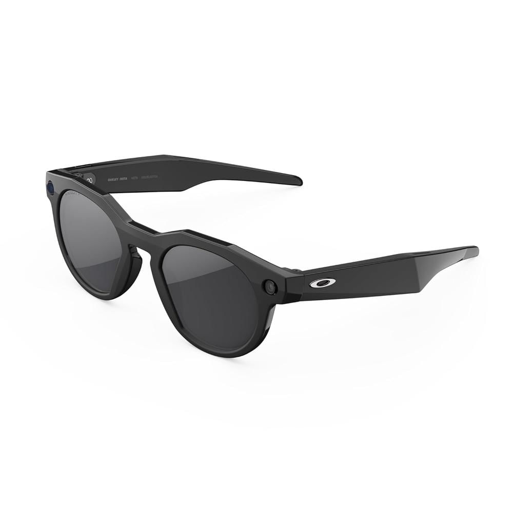 Oakley Meta HSTN Gafas inteligentes para hombre y mujer | Black Frame / Prizm Black Lenses