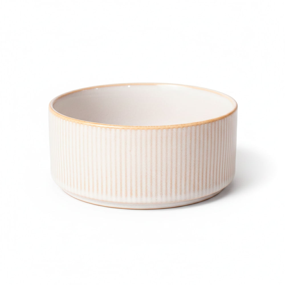 SETX4 BOWLS 14CM CERAMICA BEIGE
