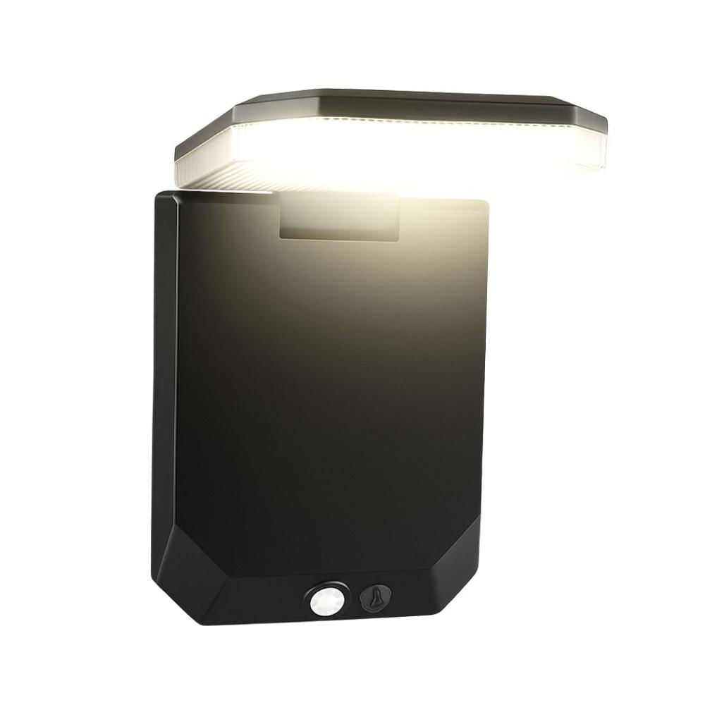 Lámpara Solar LED de Pared con Sensor de Movimiento, Panel Plegable y 3 Modos Premium IP65 SX903