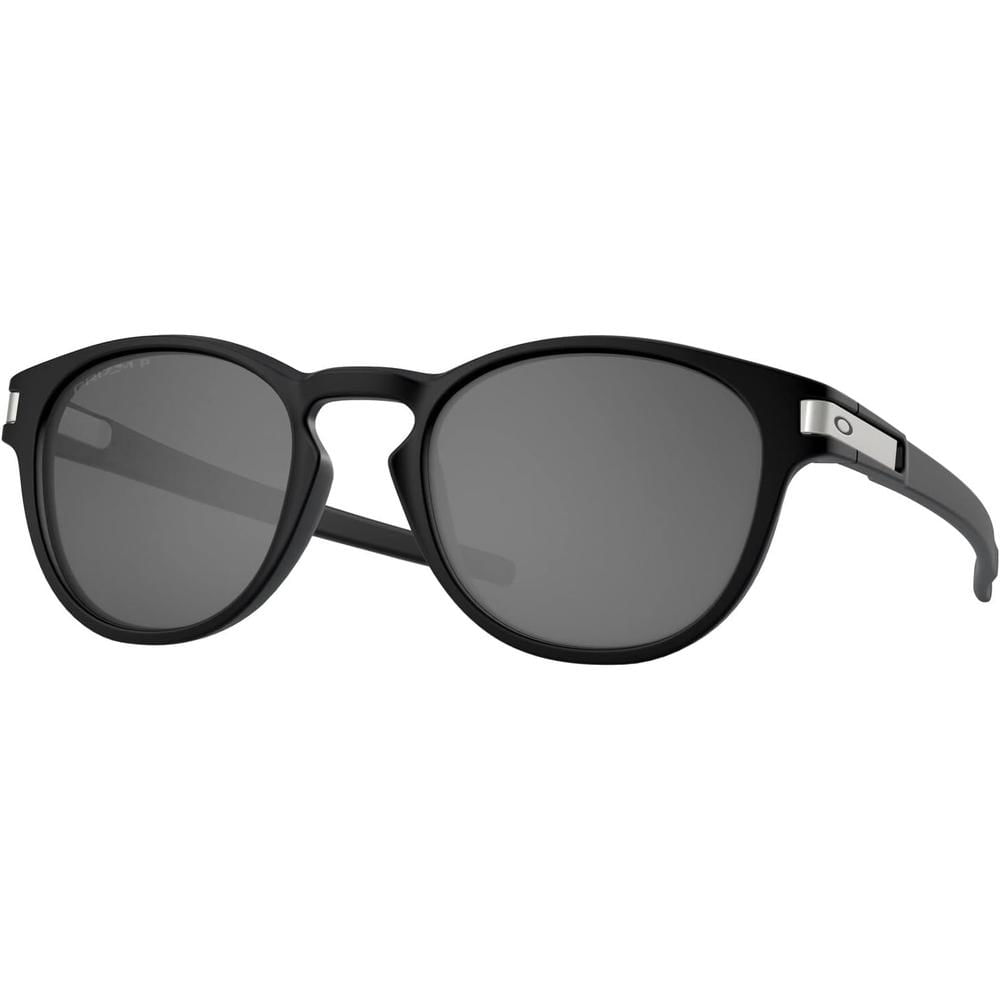 Oakley OO9349 Latch Low Bridge Fit Gafas de Sol para Hombre | Matte Black Ink / Prizm Black