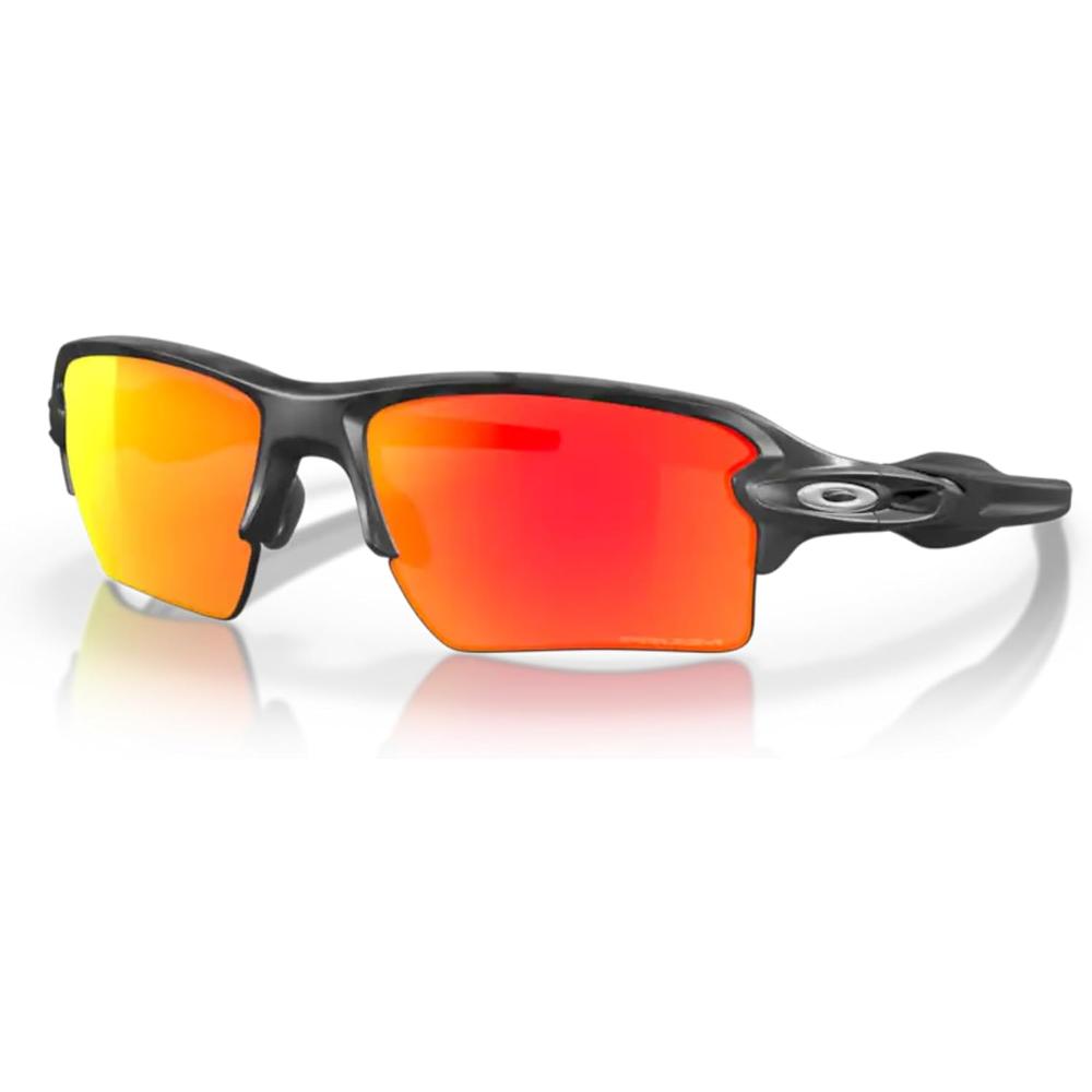 Oakley Flak 2.0 XL OO9188 Gafas de Sol para Hombre y accesorios | Black Camo / Prizm Ruby