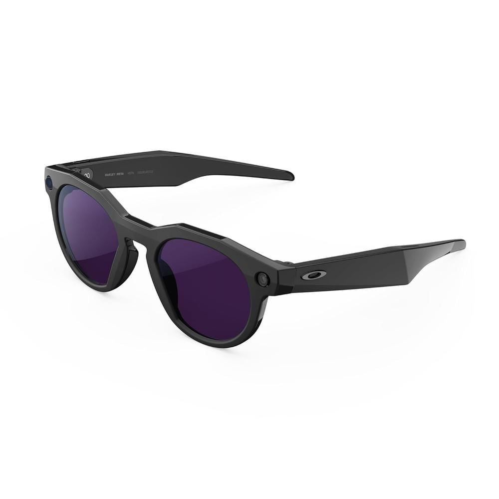 Oakley Meta HSTN Gafas inteligentes para hombre y mujer | Black Frame / Clear To Amethyst