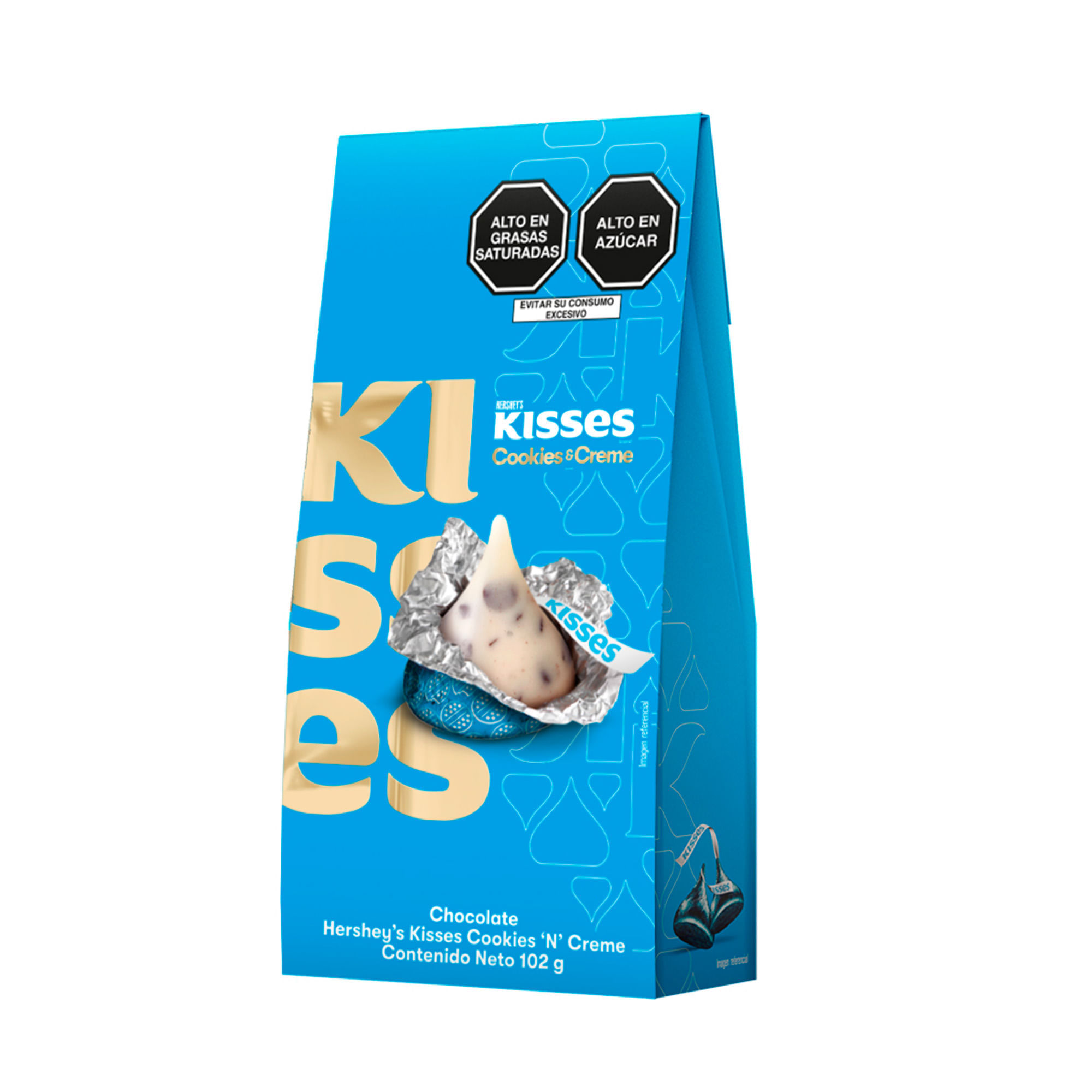 Chocolate HERSHEY'S Cookies and Cream Caja 102g