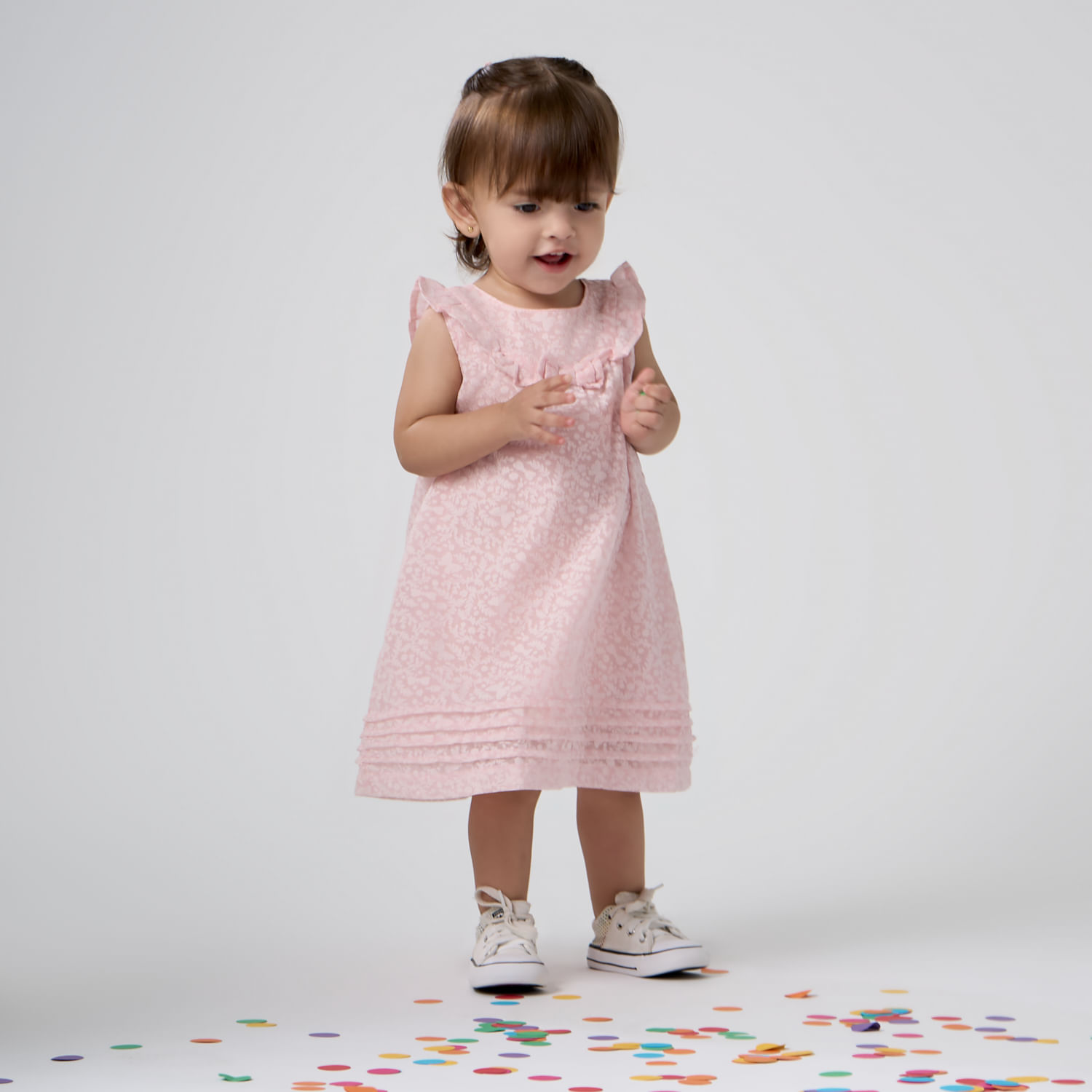 vestido para bebe niña baby circus organza w