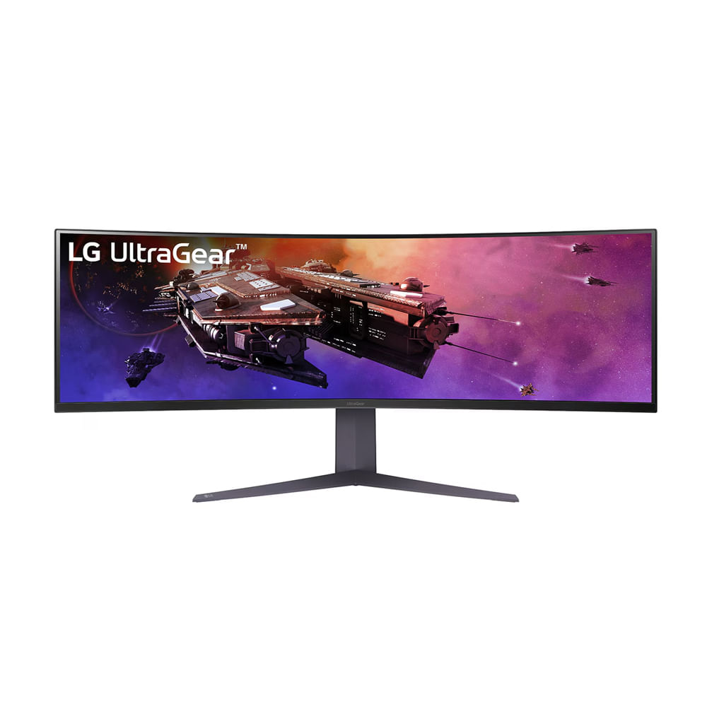 Monitor LG UltraGear 45 Curvo 1500R QHD VA 200 Hz 1 ms GTG HDR10 para Gaming Inmersivo