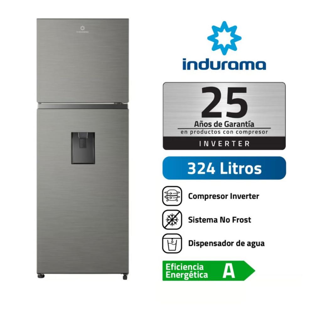 REFRIGERADORA INDURAMA  RI-439DI CROMA 324L