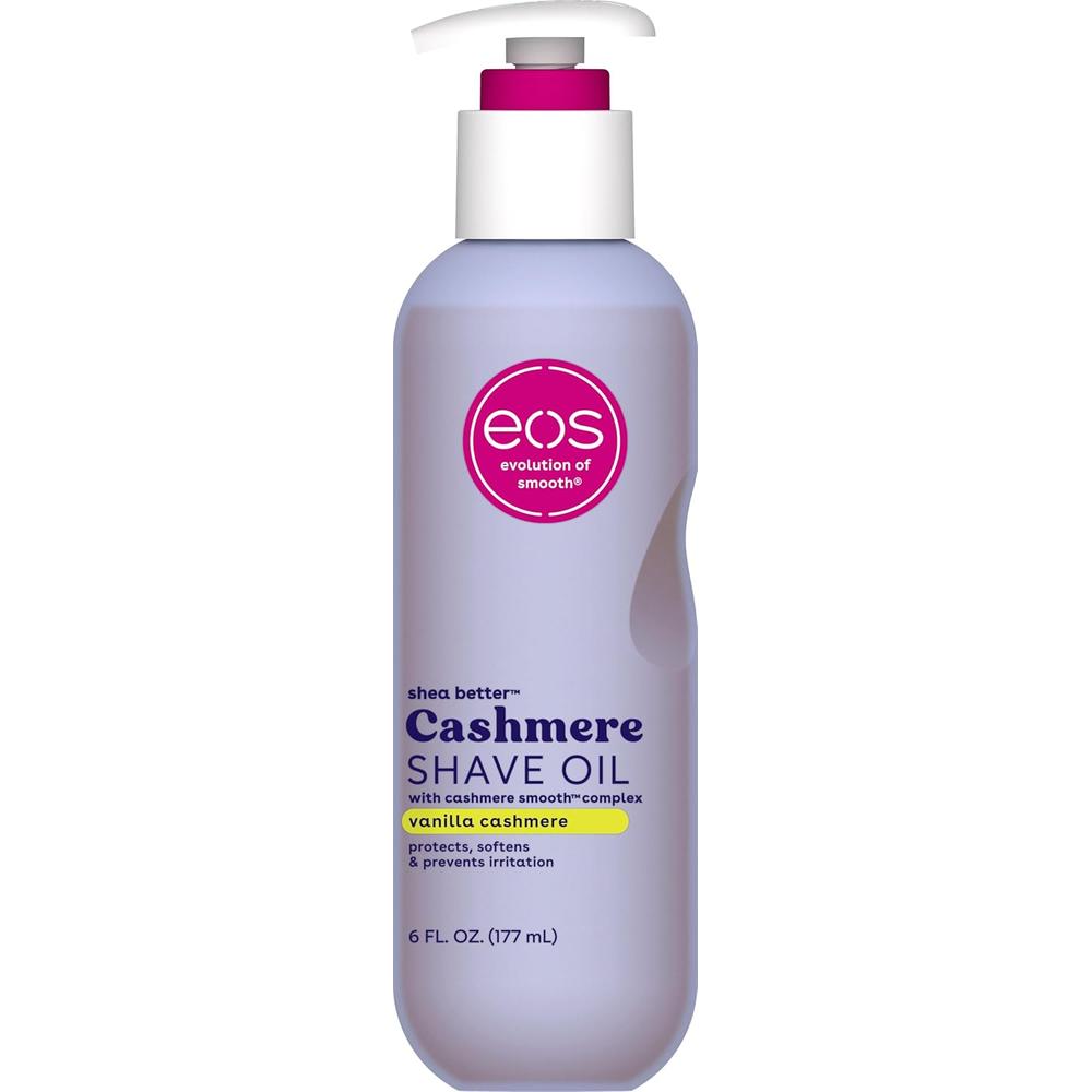 EOS Cashmere Skin aceite de afeitar Vanilla Cashmere | 6 oz / 177 ml