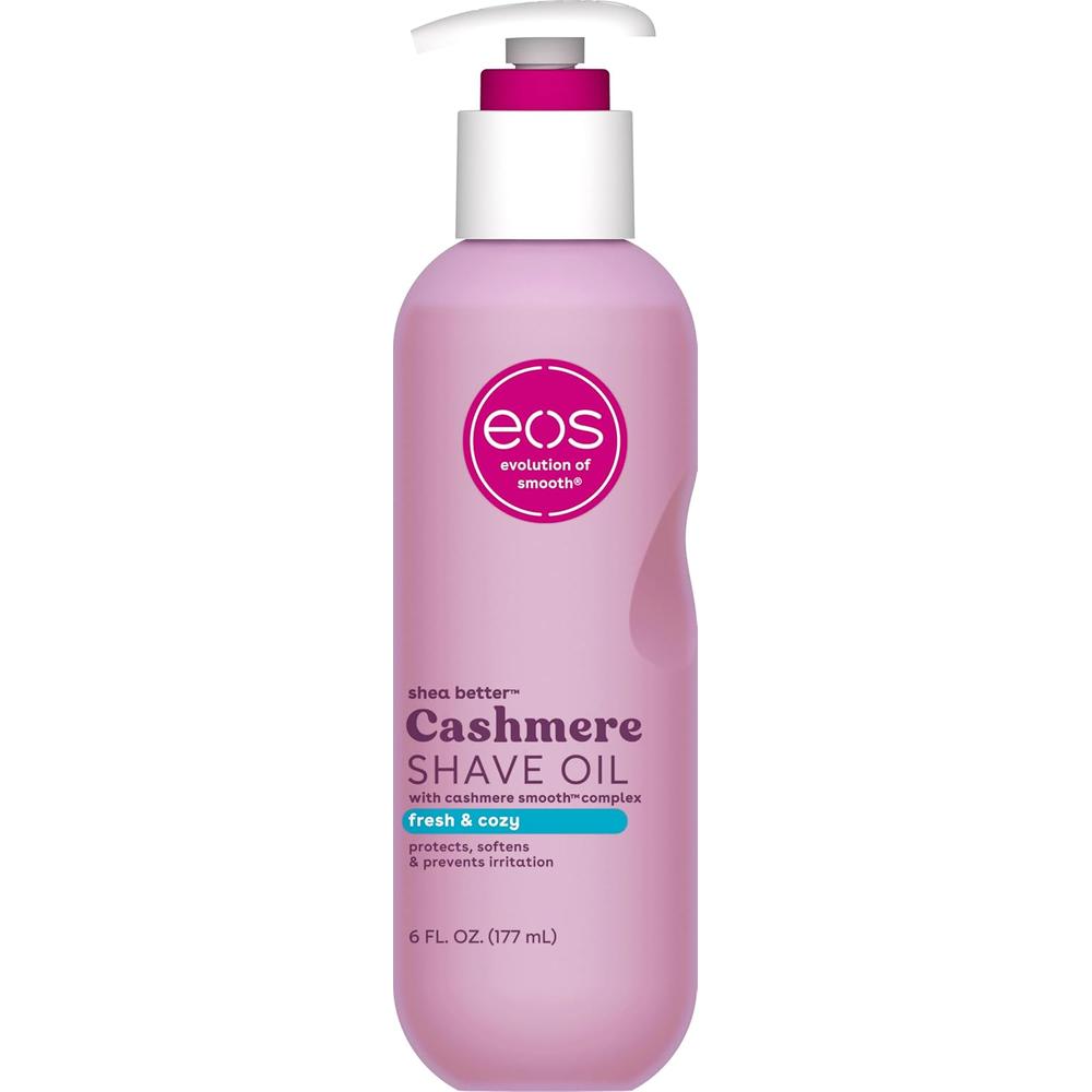 EOS Cashmere Skin aceite de afeitar Fresh & Cozy | 6 oz / 177 ml