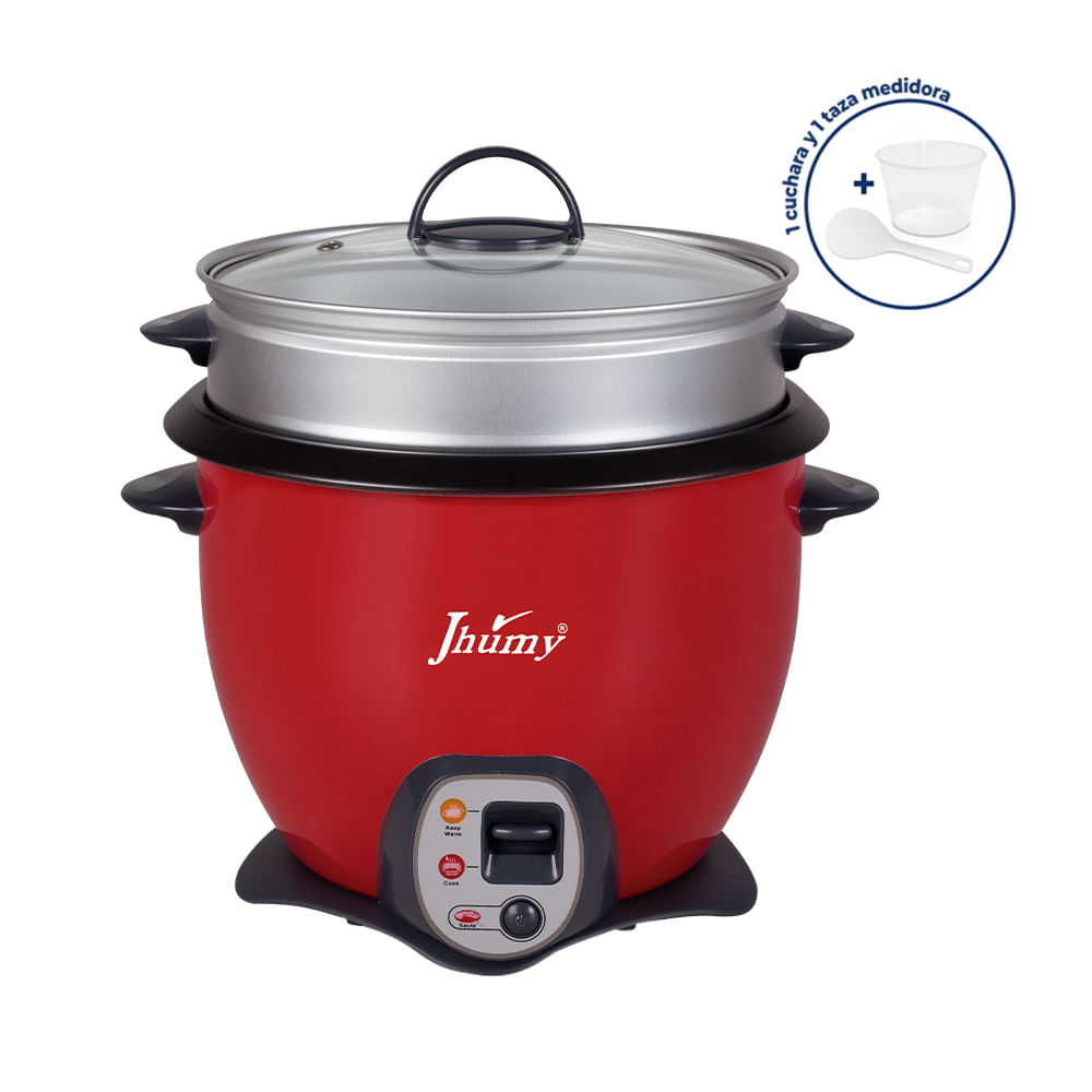 Olla arrocera con vaporera 1.8L