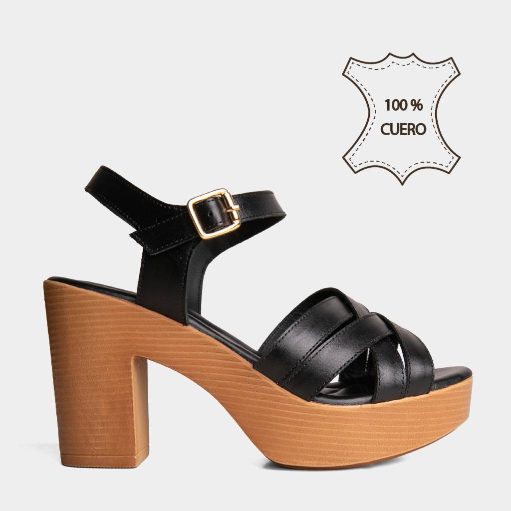 Sandalias Mujer TOP MODEL TMO-BK00002 Negro Talla 38