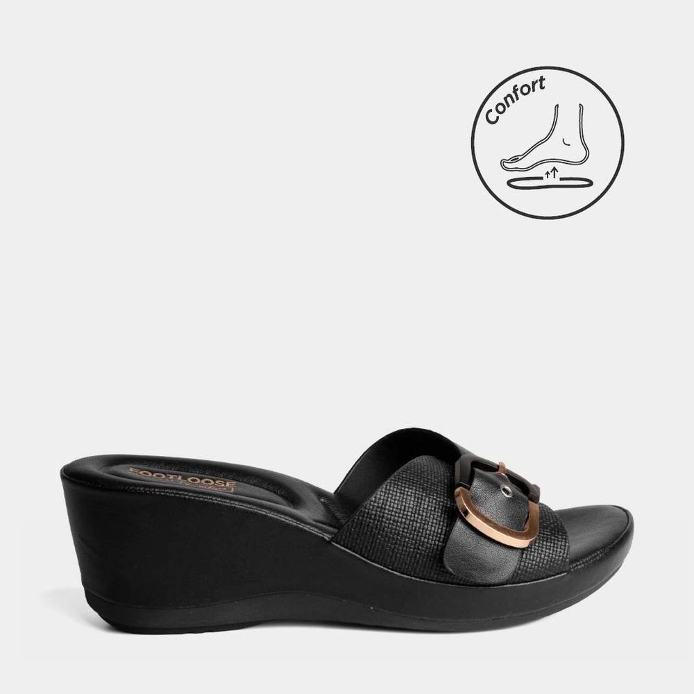 Sandalias Mujer FOOTLOOSE FTL-LM00032 Negro Talla 38 Sandalias Mujer FOOTLOOSE FTL-LM00032 Negro Talla 38