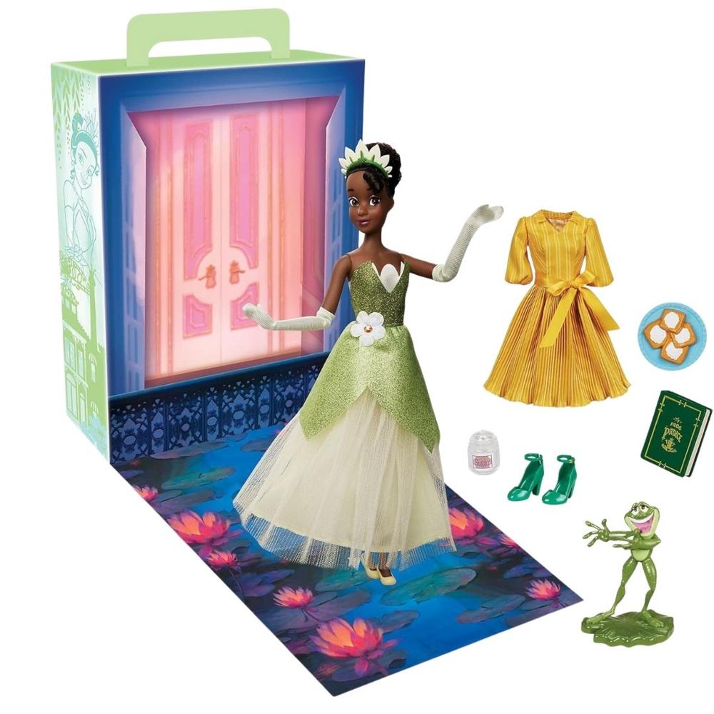 Muñeca Disney Store Tiana con ropa y accesorios Muñeca Disney Store Tiana con ropa y accesorios