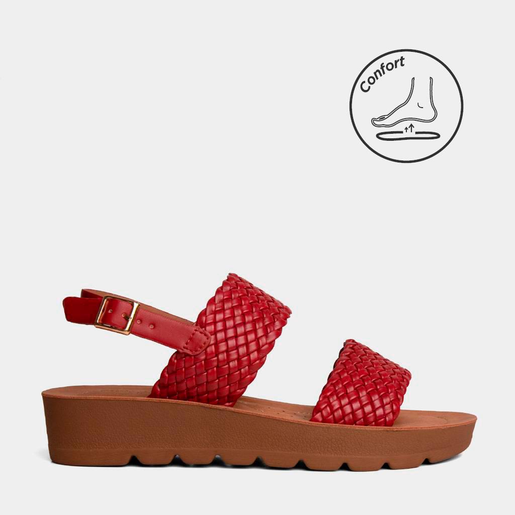Sandalias Mujer FOOTLOOSE FTL-OU00008 Vino Talla 37