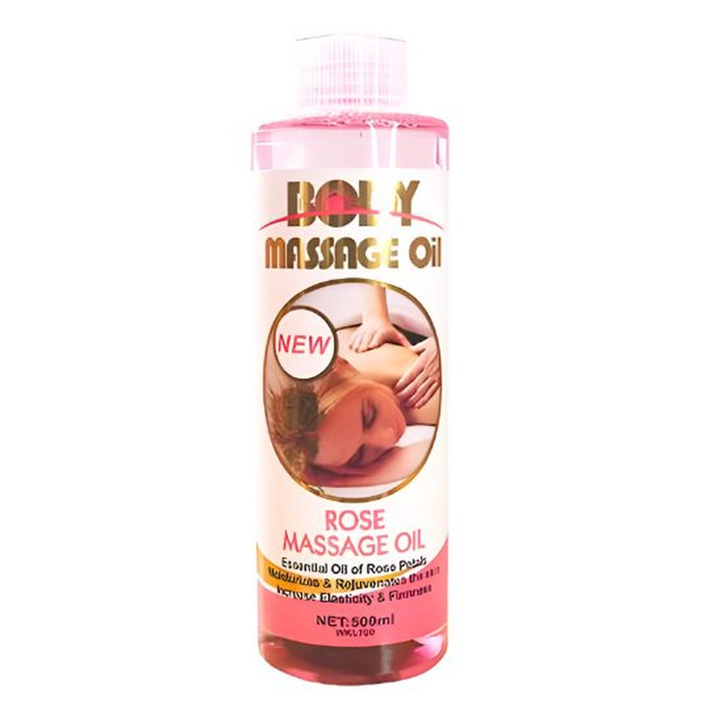 Aceite Corporal Relajante Wokali Pétalos De Rosa Hidratante 500 ml