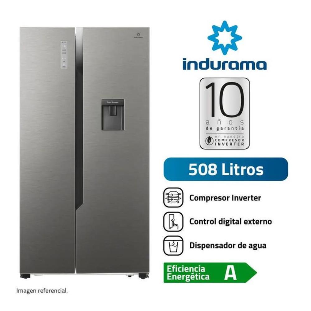 REFRIGERADORA INDURAMA RI-788DI 508L NO FROST CROMA