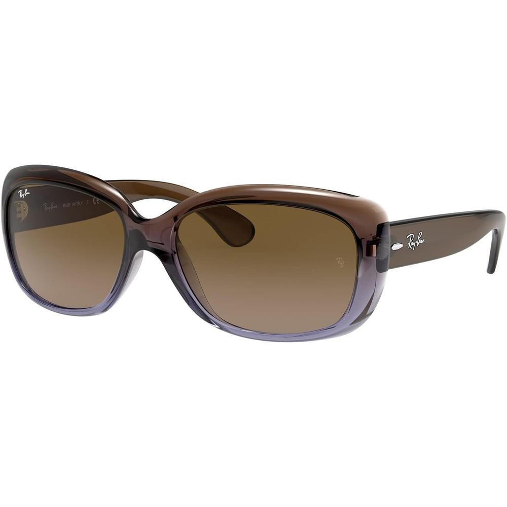 Ray-Ban RB4101 Jackie Ohh Butterfly Gafas de sol para mujer | Brown Lilac / Light Brown Brown