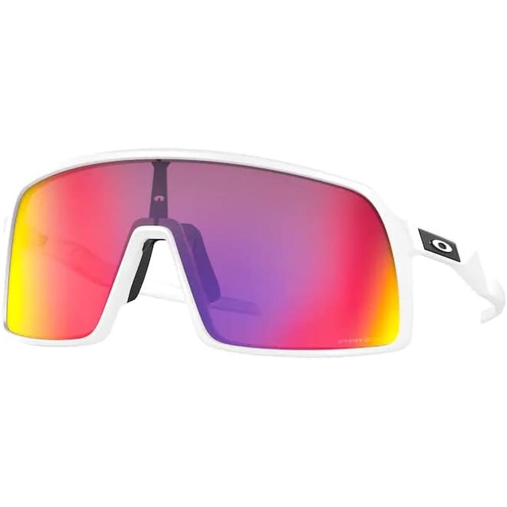 Oakley Sutro OO9406 Shield Gafas de sol para hombre | Matte White / Prizm Road