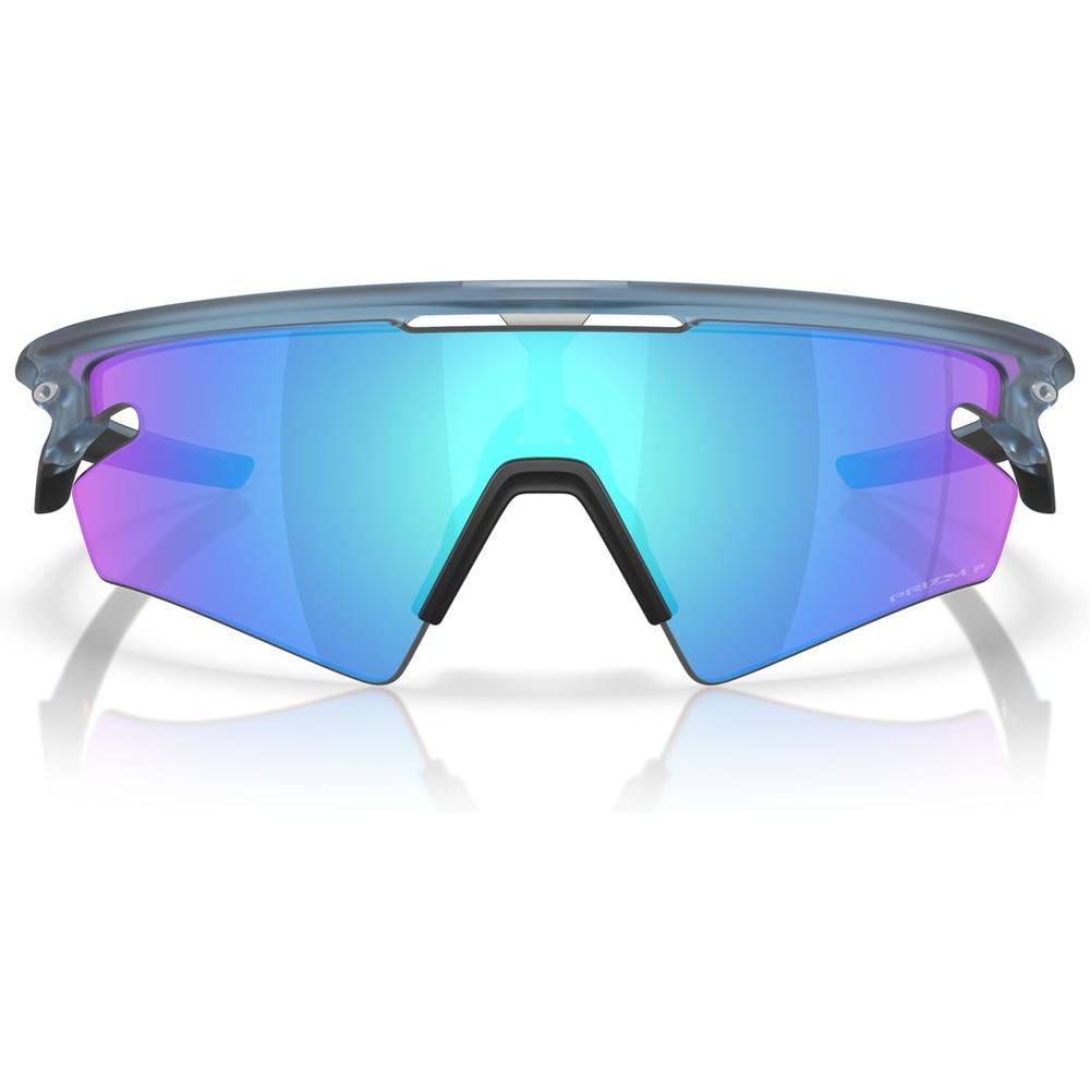 Oakley Sphaera Slash OO9499 Gafas de sol | Matte Transparent Stonewash / Prizm Sapphire