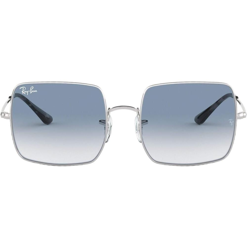 Ray-Ban RB1971 Evolve Cuadradas Gafas de sol para mujer | Silver / Clear Blue