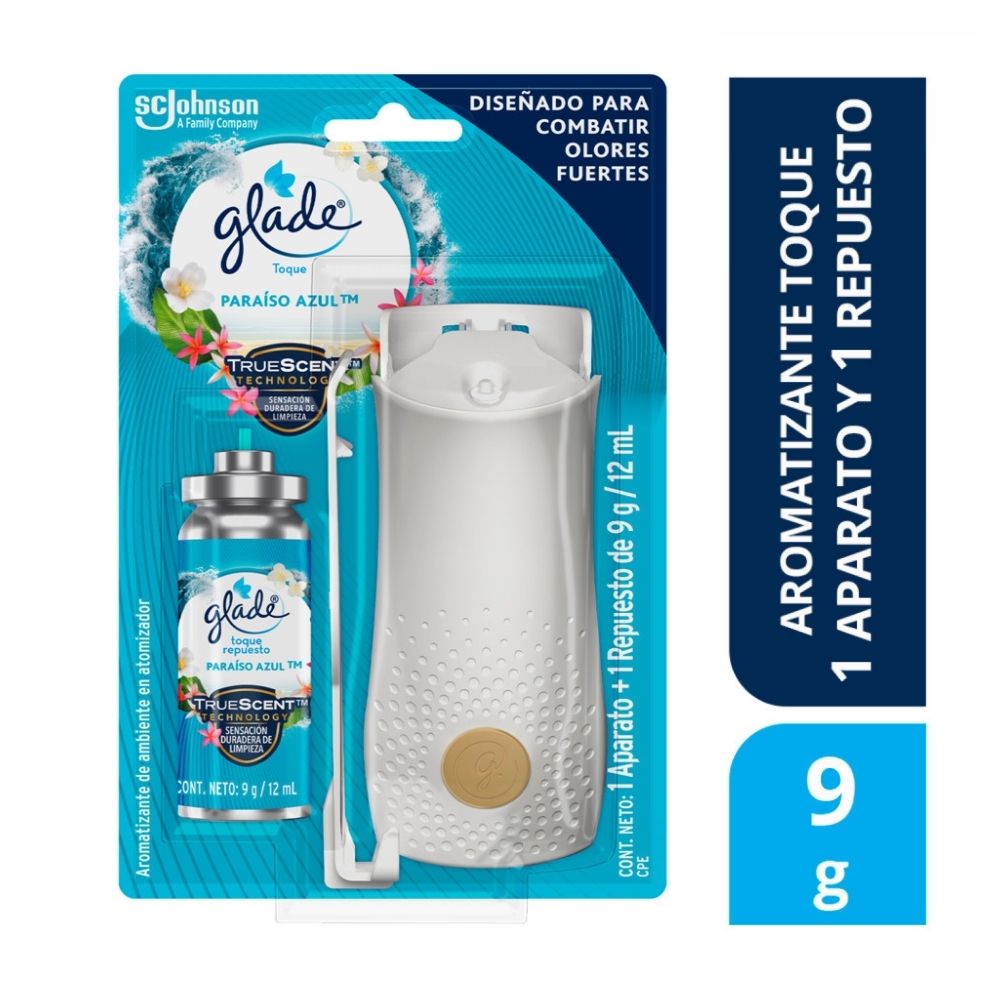 Ambientador Toque Glade Paraiso 12ml Ambientador Toque Glade Paraiso 12ml