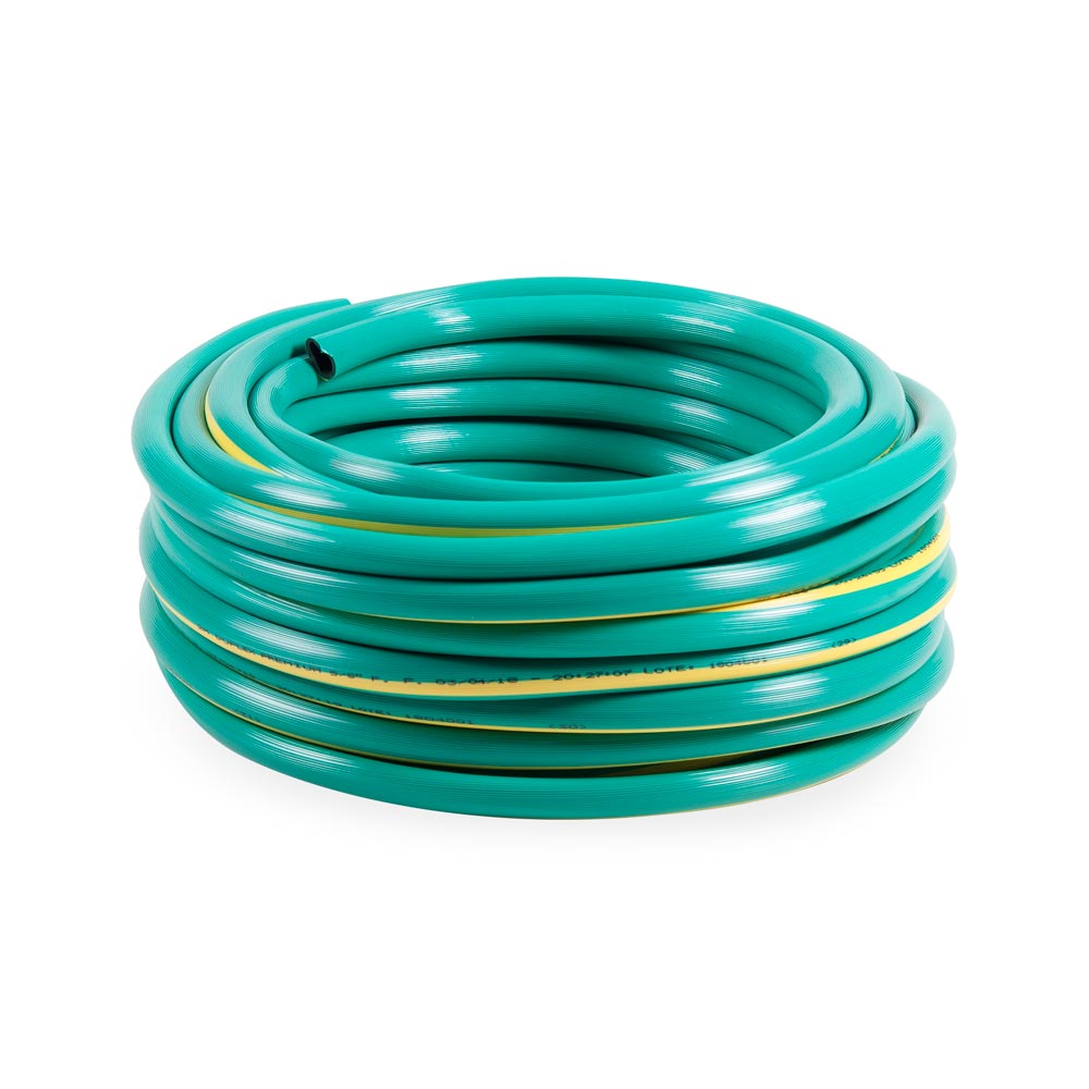 Manguera 2M Duplex Premium 5/8"" x 25 metros Verde/Amarillo