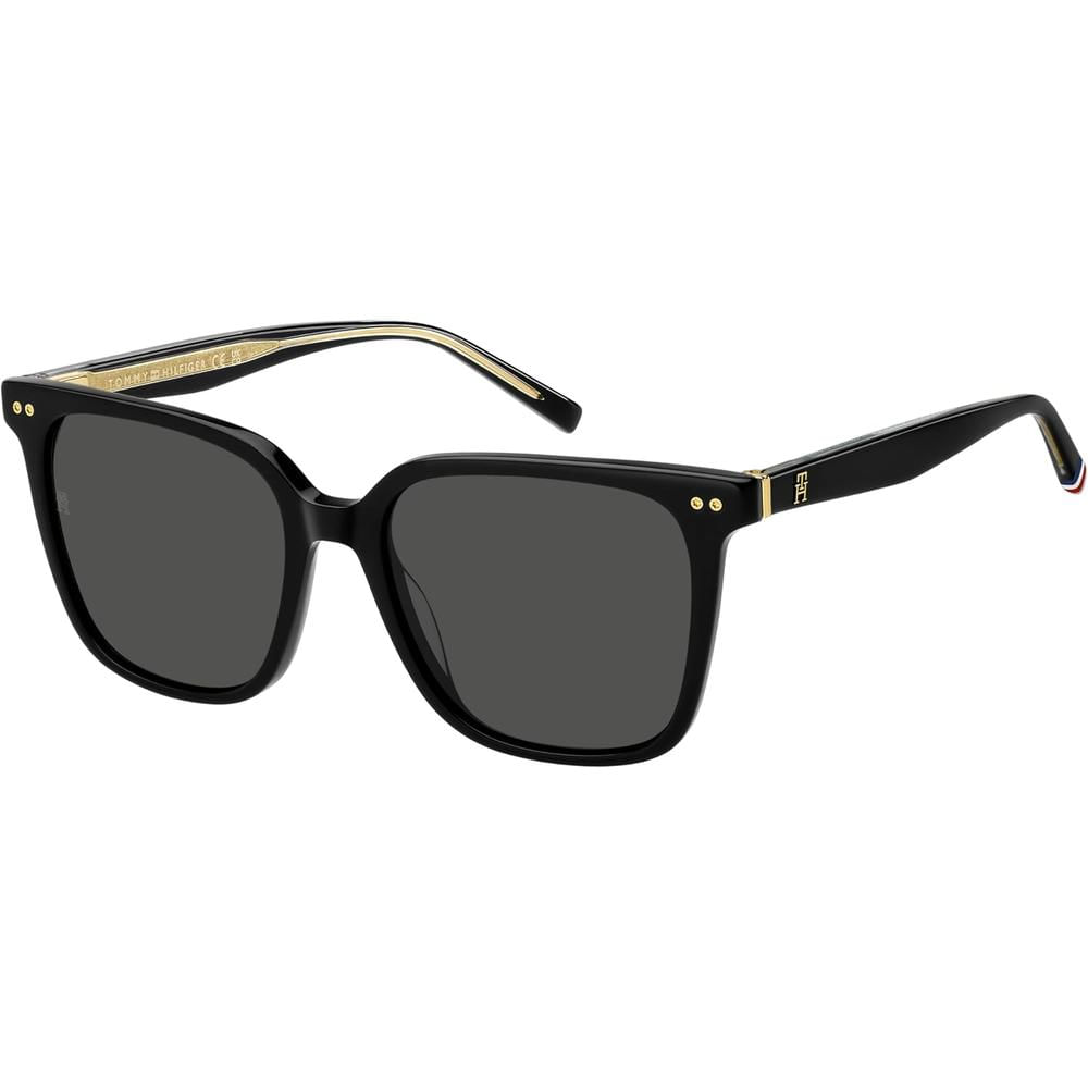 Tommy Hilfiger Gafas de sol rectangulares clásicas para hombre V