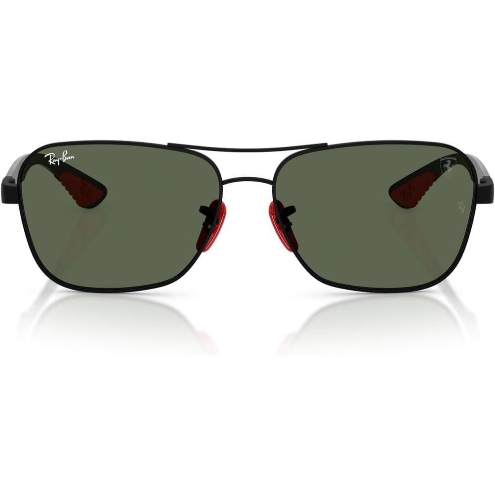Ray-Ban RB8336M Gafas de sol cuadradas unisex Scuderia Ferrari | Opal Grey / Demo Lens