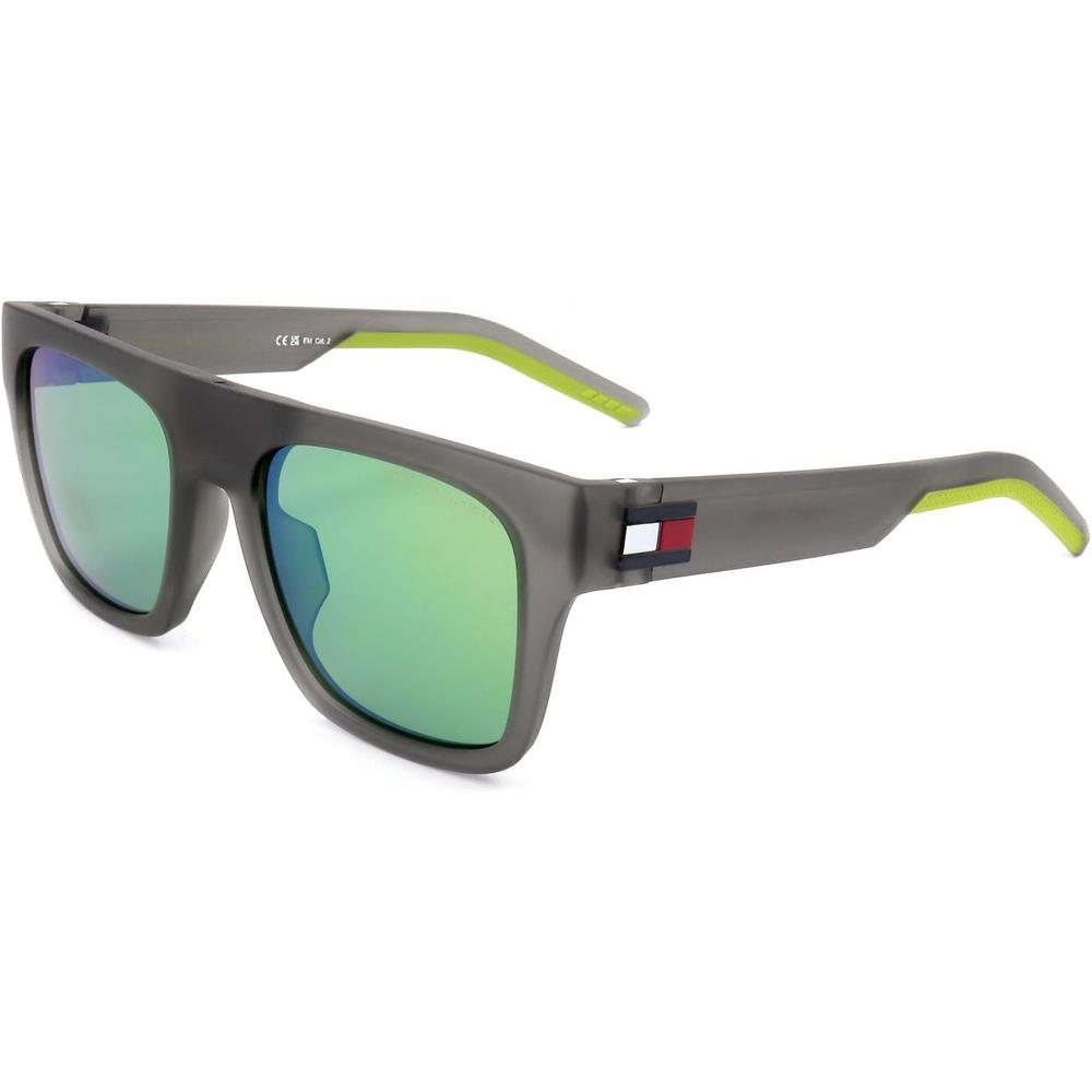 Tommy Hilfiger Gafas de sol Unisex Modernas | Fre / Mt Matt Grey
