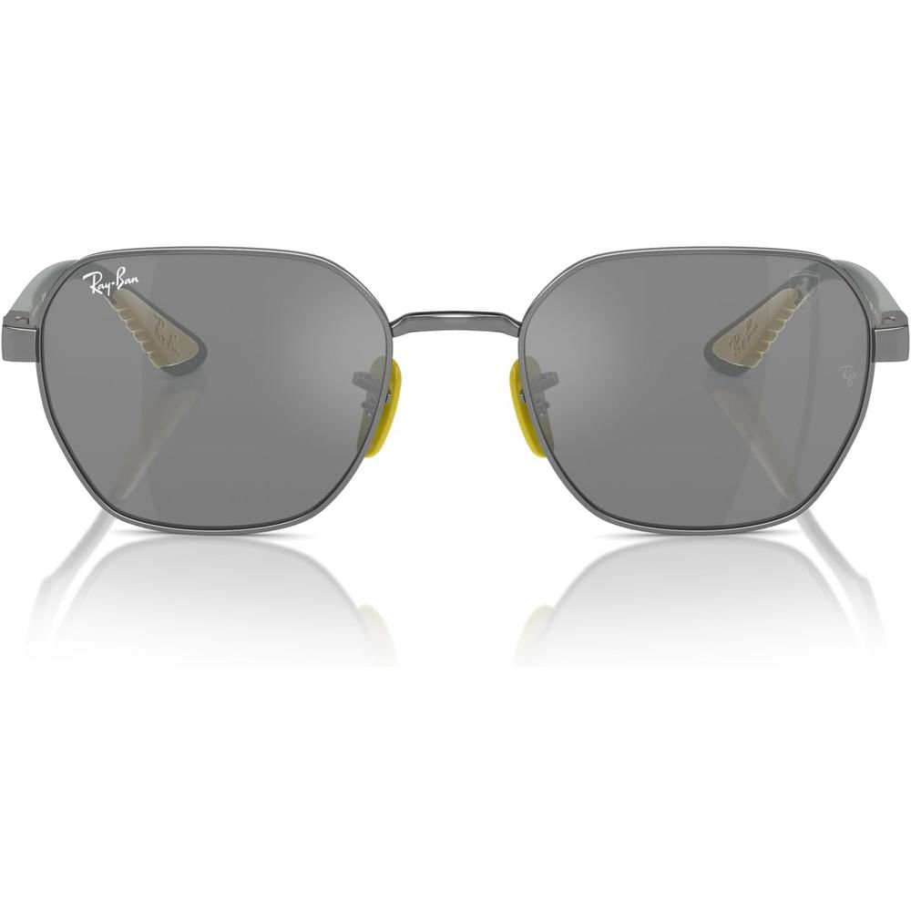 Ray-Ban RB3794M Gafas de sol cuadradas unisex Scuderia Ferrari | Grey / Grey Gradient