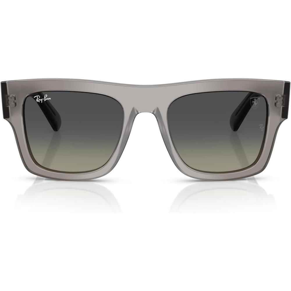 Ray-Ban RB2217M Gafas de sol cuadradas Scuderia Ferrari | Matte Black / Grey Gradient