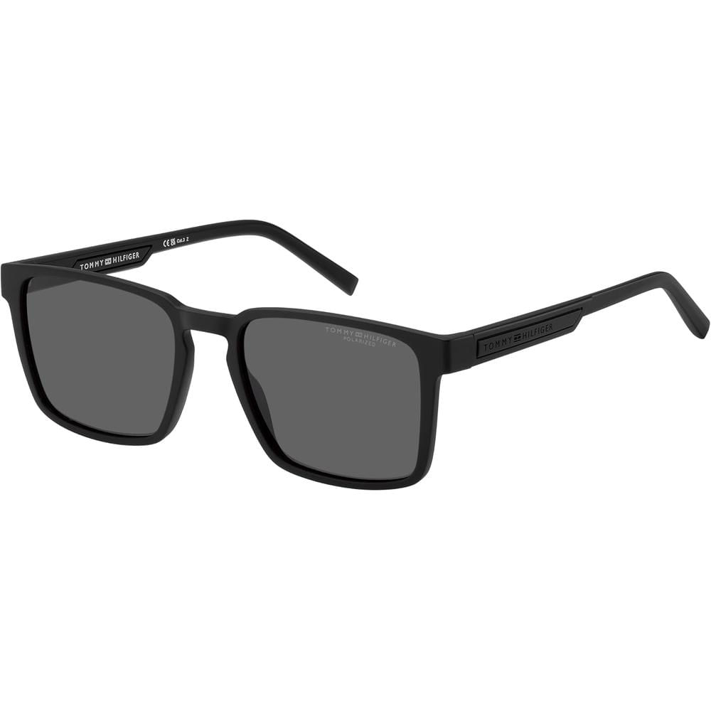 Tommy Hilfiger Gafas de sol para hombre | Matt Black II