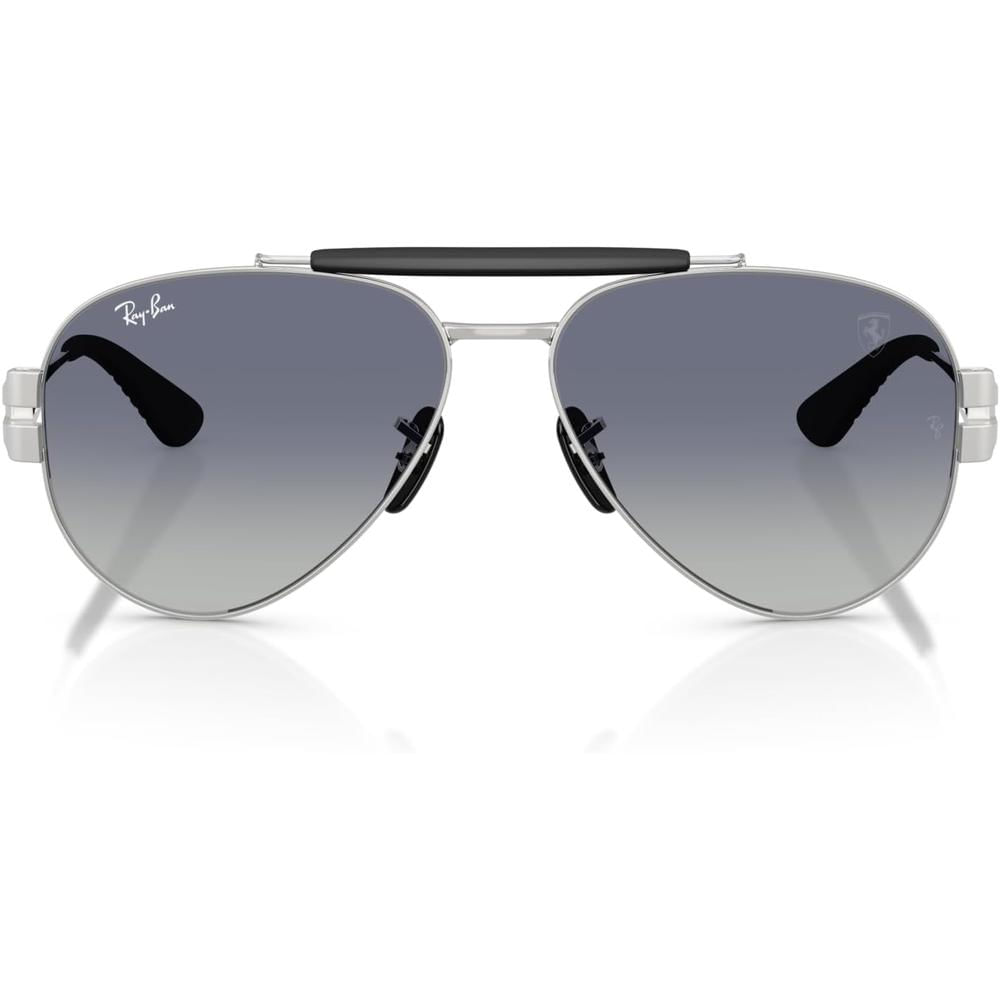 Ray-Ban RB3762M Gafas de sol redondas unisex Scuderia Ferrari | Gold / Gradient Brown