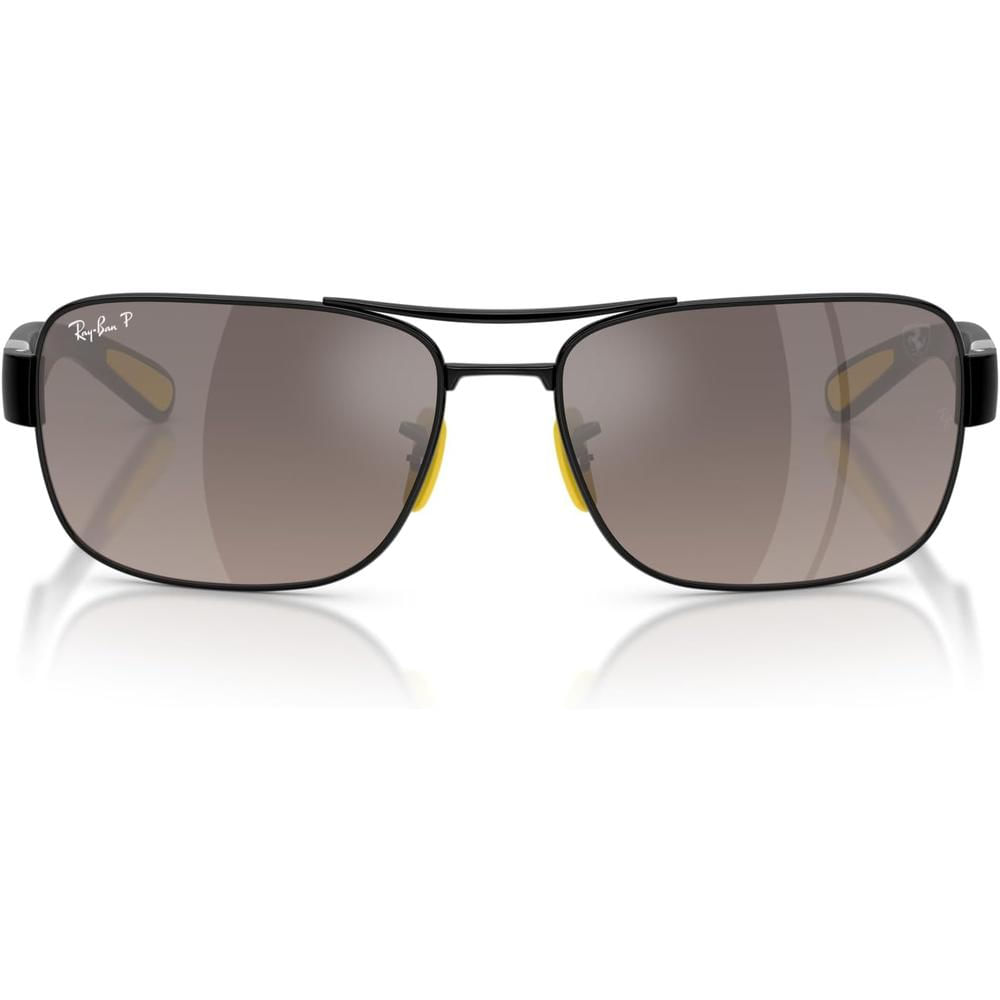 Ray-Ban RB3763M Gafas de sol cuadradas | Gunmetal / Red / Demo Lens