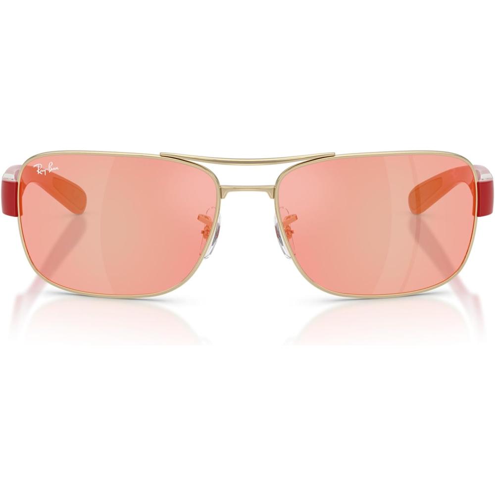 Ray-Ban RB3763M Gafas de sol cuadradas | Black / Grey Mirrored Grey Gradient